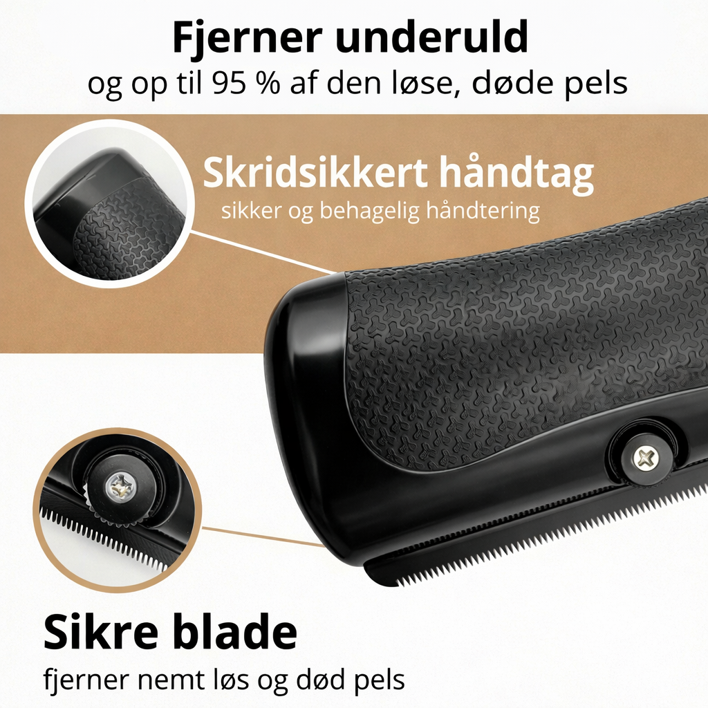 NordPels - Hundebørste